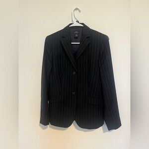 Brooks Brothers ‘346’ Wool Navy Pinstripe Blazer